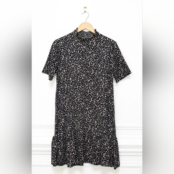 Zara Polka Dot Drop Waist Dress Size S - Picture 2 of 6